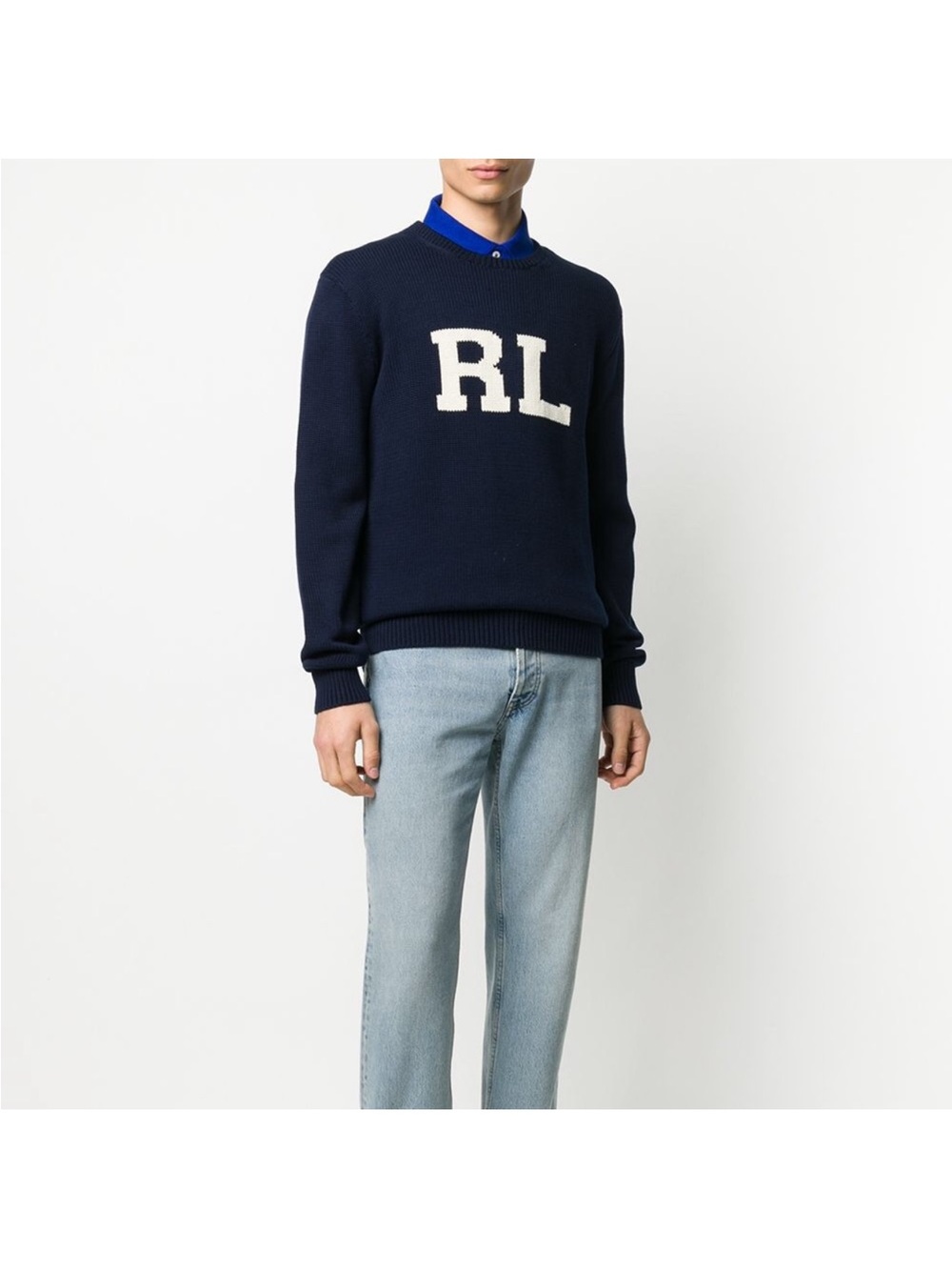 RL Logo Crewneck Sweater